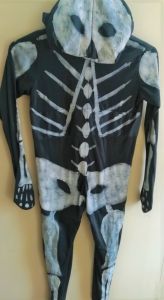 Kids Costumes to Hire - Skeleton - All in One - CHILD